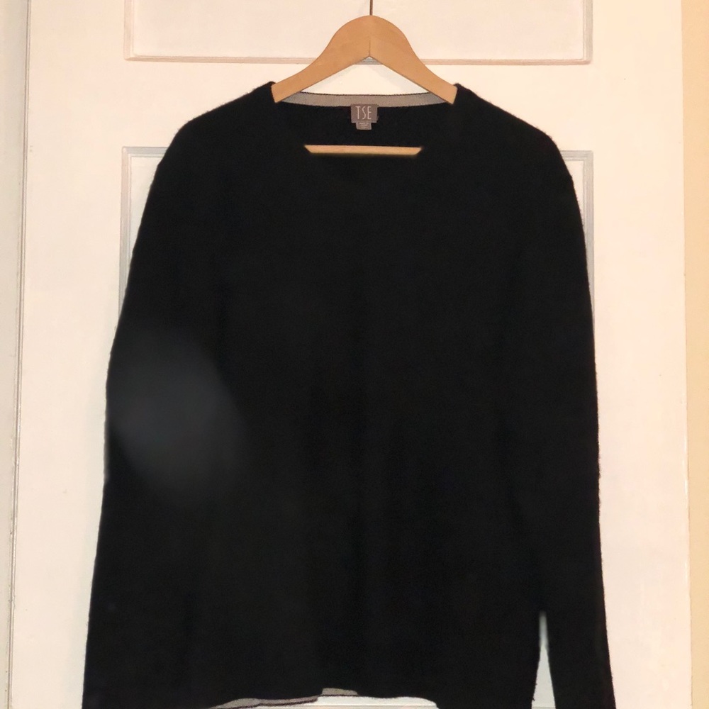 TSE cashmere black sweater